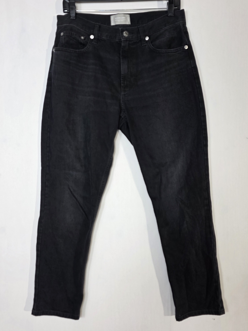Everlane Organic Cotton Super-soft High-Rise Straight leg Jeans-Regular 29